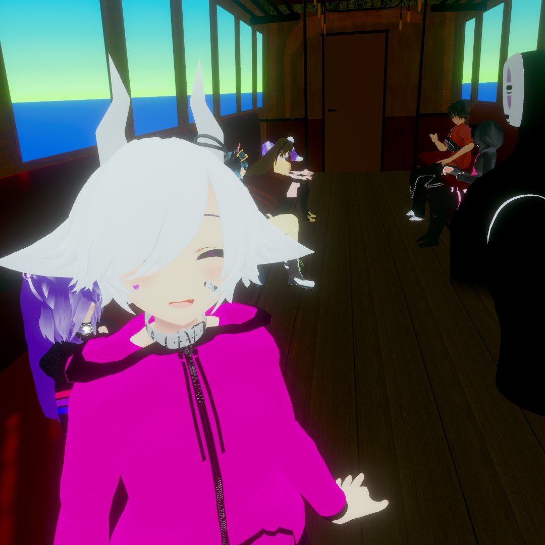 AustralVoid's tweet photo. LIVE NAO. Longer stream! As many group games and people I can meet as possible today!

Come hangout and chat with me.~ <3
https://t.co/oUYJcoUD46
#Twitch #VR #VRC #VRChat https://t.co/cWFjli8y93