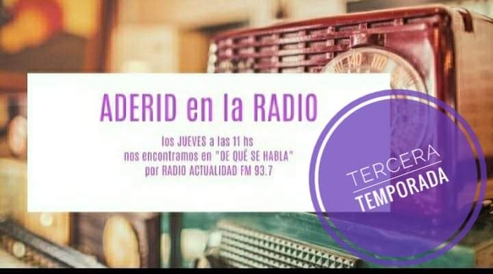 ADERID1's tweet photo. ¡ HAY RADIO ‼ Y vamos a hablar de este gran tema...
✅  ¿Cómo transformarnos en una sociedad inclusiva?
✅ Jueves 11 de agosto 11 h
✅ Fm 93.7 "¿De qué se habla?
https://t.co/lz8mGNSiW4

#espacioradio #laradio #aderidenlaradio
#empatia #inclusion #aderid #generalvillegas https://t.co/uKkdVBQJOx