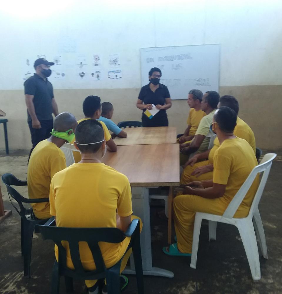 mirelct's tweet photo. #Hoy actividades educativas y culturales en conmemoración de los 47 años de la desaparición física de los músicos venezolanos  Vicente Emilio Sojo y  Miguel Ángel Calcaño.  Garantizando espacios adecuados para la cultura en los establecimientos penitenciarios
#LaClaveEsVacunarse https://t.co/J6gVUNTsr6