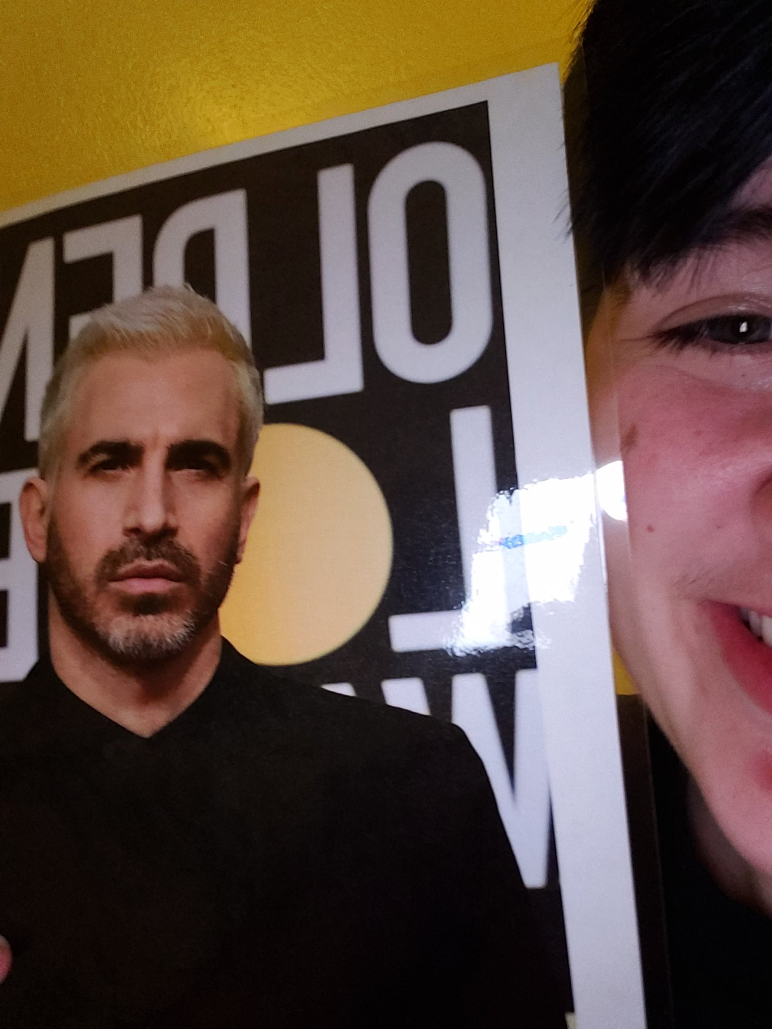 Omfg happy birthday chris messina from me and my grandma 2 you  