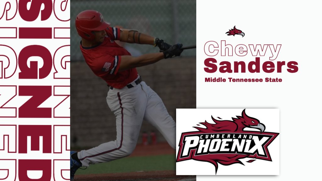 cu3xnatlchamps's tweet photo. Welcome Chewy Sanders @dayton_sanders from Middle Tennessee State University to the Phoenix Baseball Family https://t.co/MmgEjYl3Zo