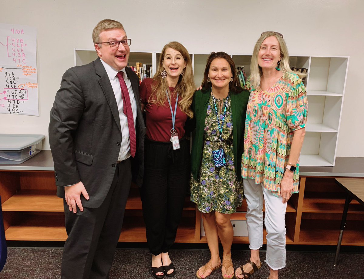 AmyConesMath's tweet photo. We always love analyzing data with our favorite math guy!  💯 Great PD session today, @DaveSurdovel! 
@TomballMath 
#DestinationExcellence https://t.co/aWPt3l0FYq