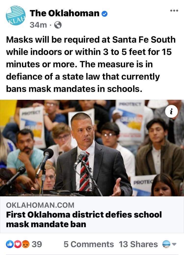 okhprbears's tweet image. Action: If you are a parent whose school is defying state law (per SB658) and want to be a part of a lawsuit led by leading health freedom attorneys, sign up here &amp;amp; share NOW. #roar #freedom

#okleg buff.ly/3Aurx2a