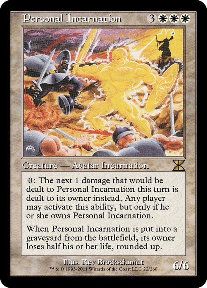 incorrect_mtg's tweet photo. Ok, let's do this... Today we will take about the Incarnation creature type! More specifically, every Incarnation that ISN'T "Personal Incarnation" because that's just a retroactive creature type that doesn't fit the rest. Let's pretend it doesn't exist https://t.co/8lOOmrAQVP