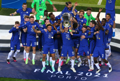 #Chelsea are the 1st ever team to win the Champions League, Europa League, Cup Winners Cup and the Super Cup TWICE!

Congratulations <a href="/ChelseaFC/">Chelsea FC</a> 
#MakingHistory
