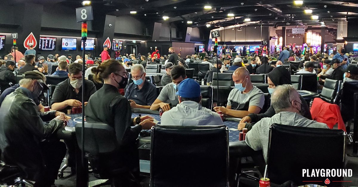 PlaygroundPoker's tweet photo. Here are a few pics from todays action so far. We can't express how happy we are to finally have the poker community back and playing on our felts!
#PlaygroundPoker #Playground #Poker #kahnawake #montreal #PokerIsBack #TimeToPlayAgain #BackToTheFelt #canadapoker #livepoker https://t.co/WEQpXpwJWf