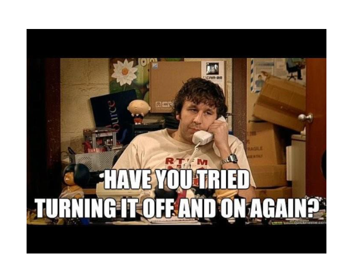 Serverdiskdrive's tweet image. IT 101. LOL  #Systemadminhumor