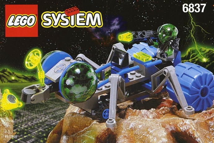 LegoSpaceBot's tweet image. 6837-1: Cosmic Creeper, 1998 - brickset.com/sets/6837-1 #LEGO