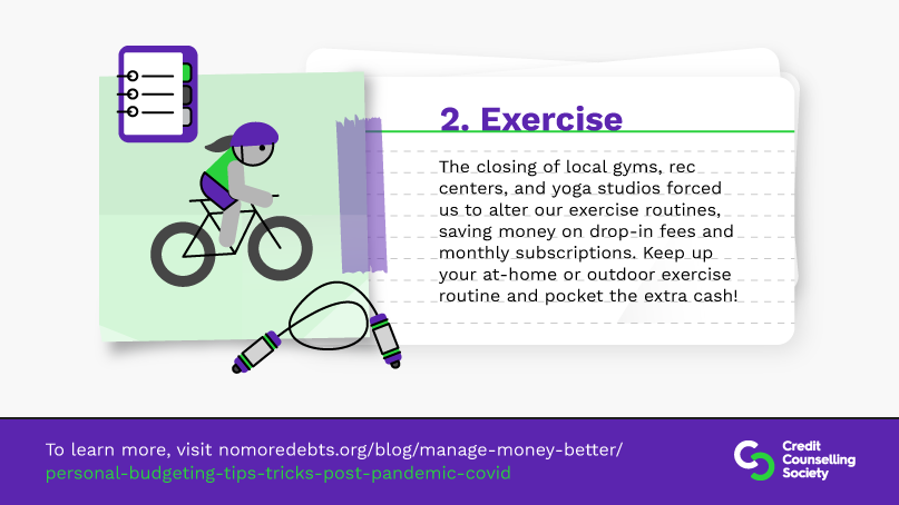 CrdtCounselSoc's tweet photo. Did you save money by adapting your exercise routine when gyms were closed? Share your experience or a #fitness tip/trick by commenting for chances to win a $50 gift card!
#PersonalBudgetingTips #LearnWithCCS
Read more tips https://t.co/MulJnTWJ6O https://t.co/yS6jcZQGlE
