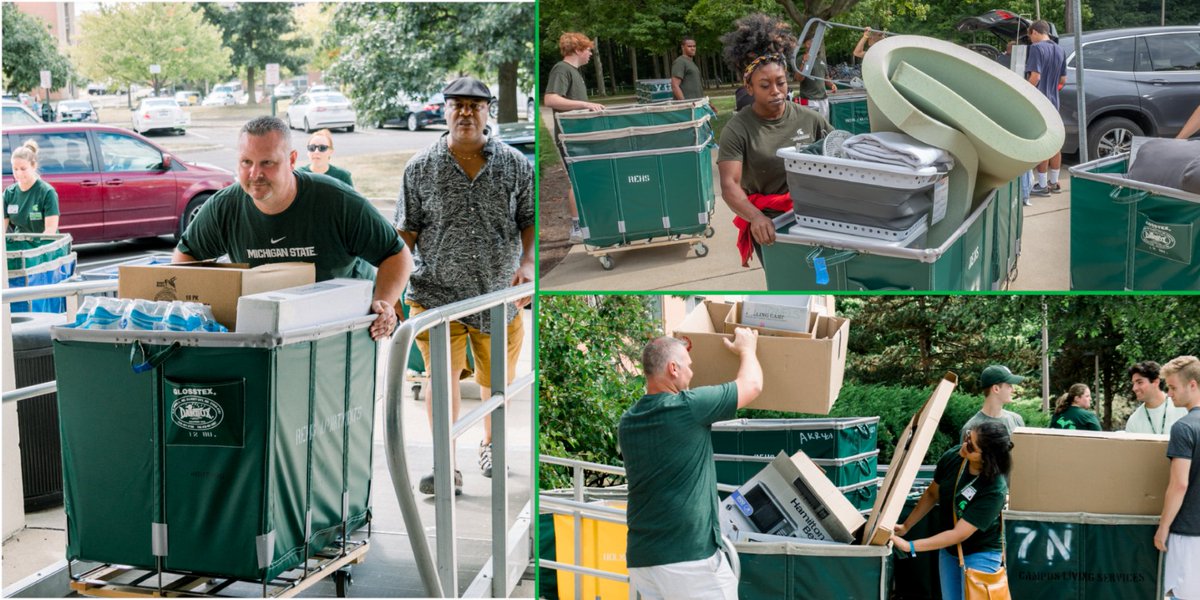 Help make MSU feel like home for new &amp; returning students. Volunteer for #SpartanMoveIn Aug. 26-30 and be a part of the tradition: go.msu.edu/move21