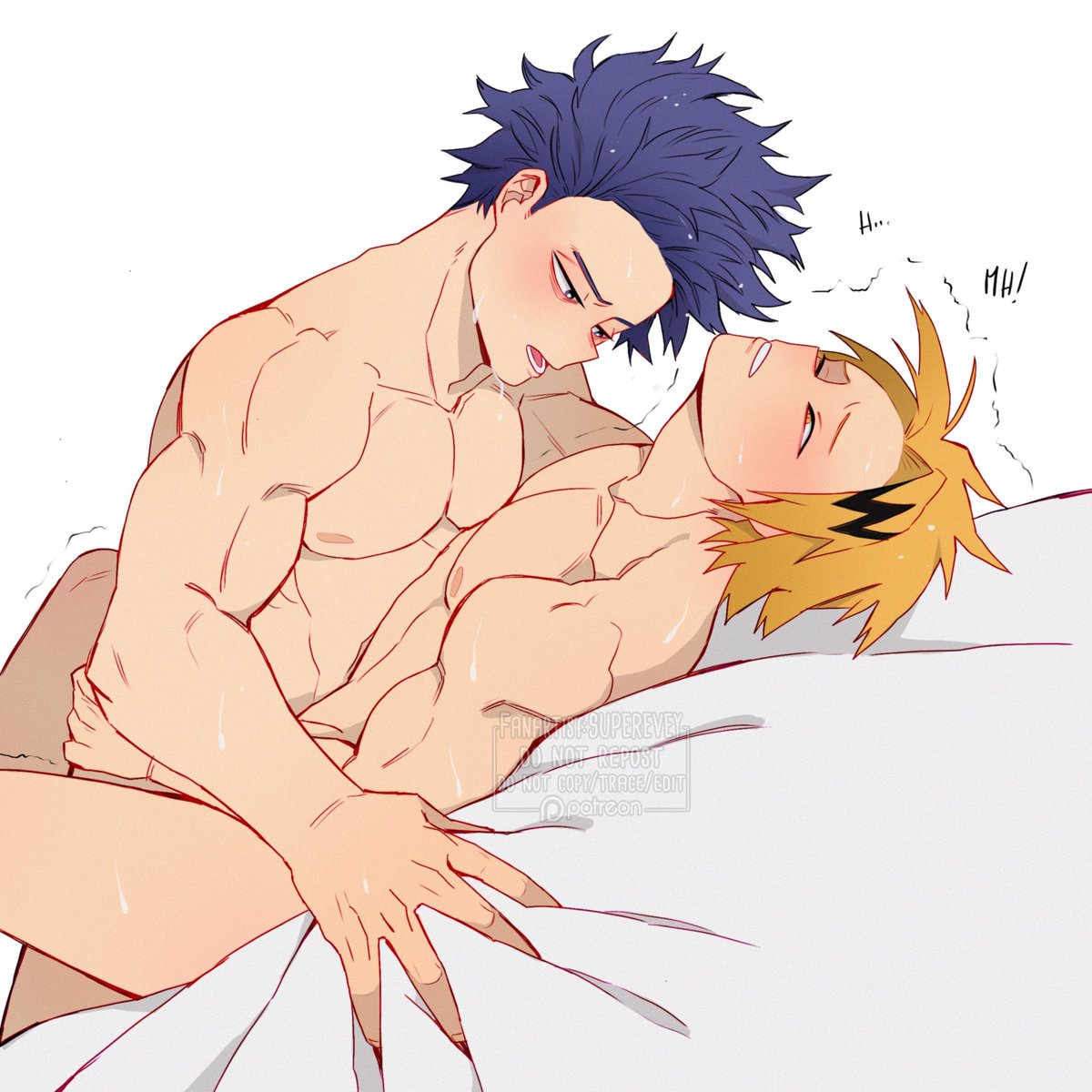 BestBeanCafe's tweet photo. I'll have what they're having 😏

Discord: https://t.co/xFuYgb1eCk

#MyHeroAcademia #hitoshishinso #denkikaminari #yaoi #porn #gay #hentai https://t.co/TKnNG9p0xa