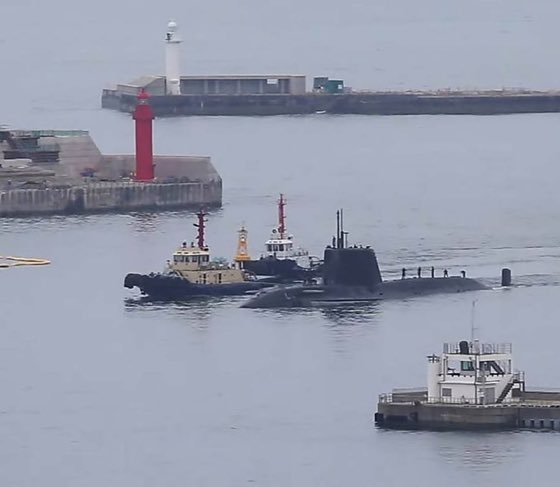 And same for our Astute Class Hunter-Killer submarine arriving in South Korea. An SSN provides our UK carrier strike group with some serious firepower and special capabilities. And I hope our superb boat crew enjoy some very well earned relaxation …and fresh air…