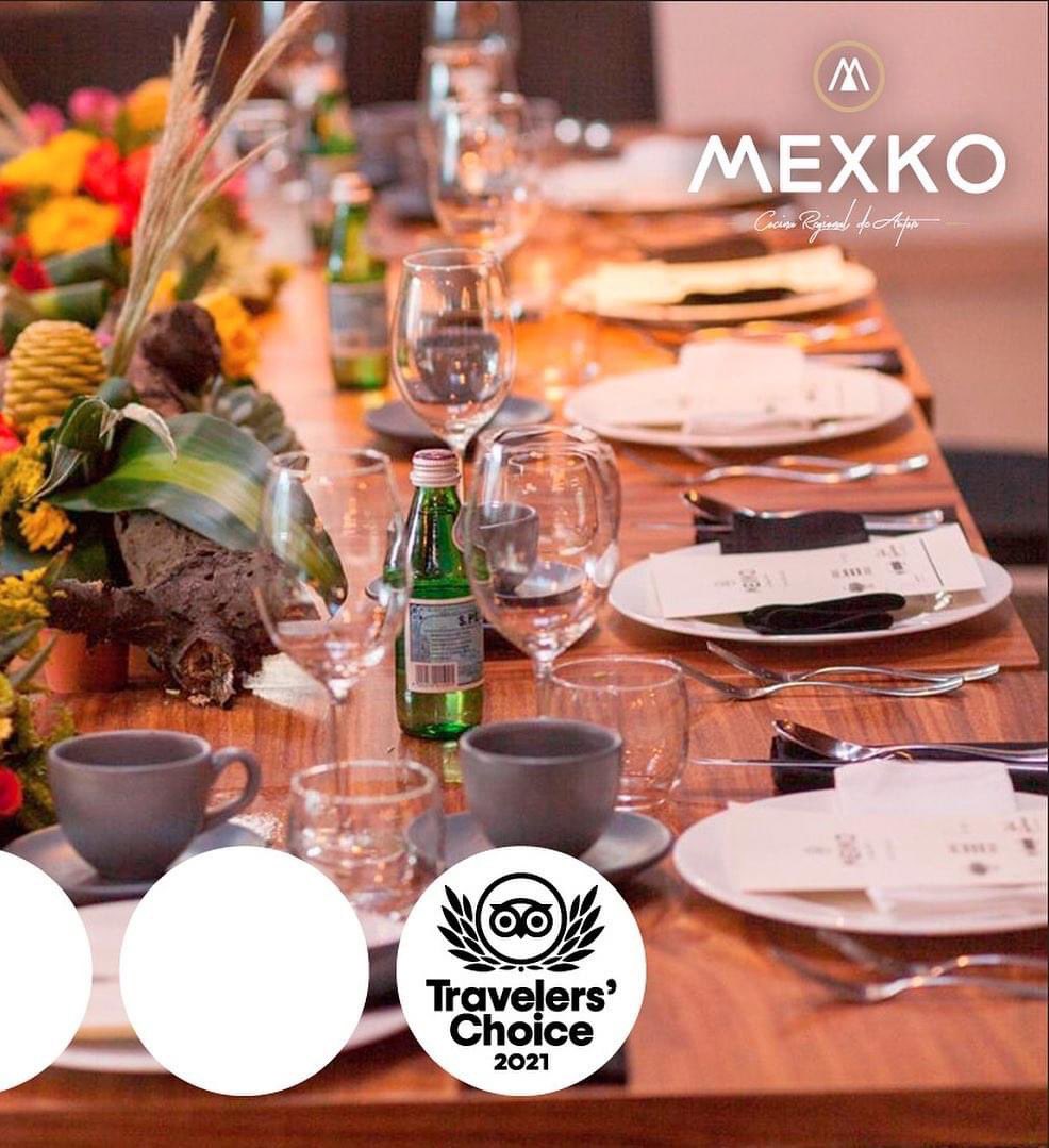 SECTURTlaxcala's tweet photo. Felicitamos a #Mexko por haber recibido el Premio “Traveller’s Choice 2021”, que da @Tripadvisor a los negocios destacados por ofrecer un servicio y experiencias increíbles a sus clientes.
¡Enhorabuena! 🥳👏🏼👍🏼
•
#SeguroEstarásFeliz
@joseantcarvajal
@SECTUR_mx
@asetur_mx https://t.co/mgstUW36A6