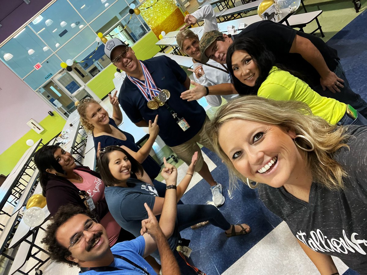 What an awesome first day back with some of my favorite people! Summer was so needed, but goodness did I miss my crew. #grateful #GoForTheGoldCSES #csesfamily