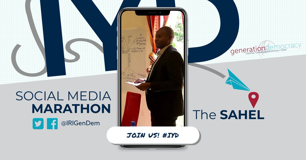 (4) How is @IRIGlobal linking youth to policy makers in the #Sahel? Connecting youth leaders w/ regional institutions & national governments to act as contributing partners in regional policy processes. Read more here ⬇️ democracyspeaks.org/blog/internati… #InternationalYouthDay