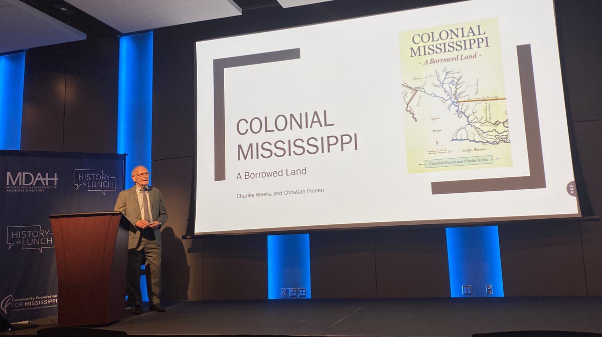 History as Lunch today at <a href="/MDAH_Official/">MS Depart. of Archives & History</a> was great today.  Going back to virtual next week.  Go get that shot Mississippi - for the love of history 👍