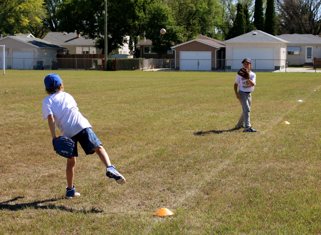 BaseballMB's tweet photo. Week two of our 5-Tool Summer Camps is here! Participants are working on skill development and game strategy! ⚾️👏 https://t.co/OO7zdJ4DXl