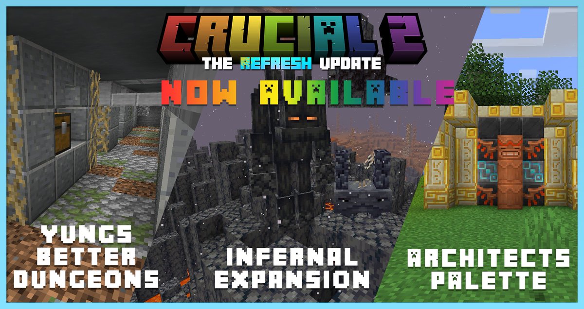 Crucial 2 Modpack (1.16.5) - A Whole New World 