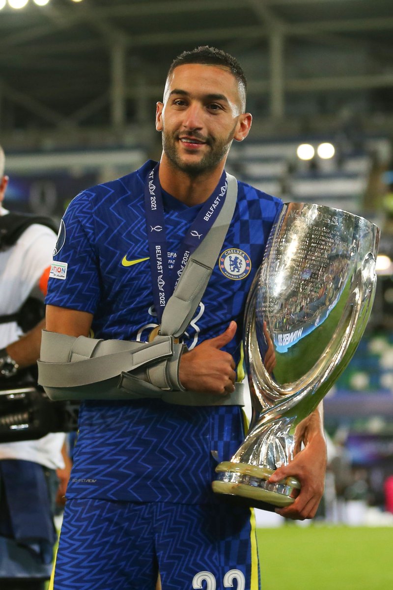 Mohxmmad's tweet photo. Hakim Ziyech #CHEVIL #SuperCup https://t.co/crRcwb7q4u
