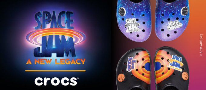 space jam crocs footlocker