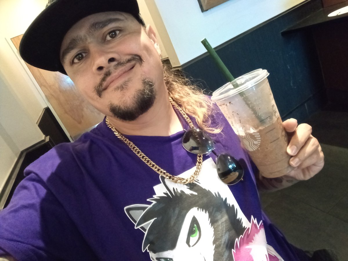 Spotty2Hotty87's tweet photo. The remaining shots of me earlier today wearing @Sally_TheSeries Tee! Had a good day after movie hour with a friend! 
#furry #furryfandom #furryartist #furries https://t.co/VyH1qpxJoK