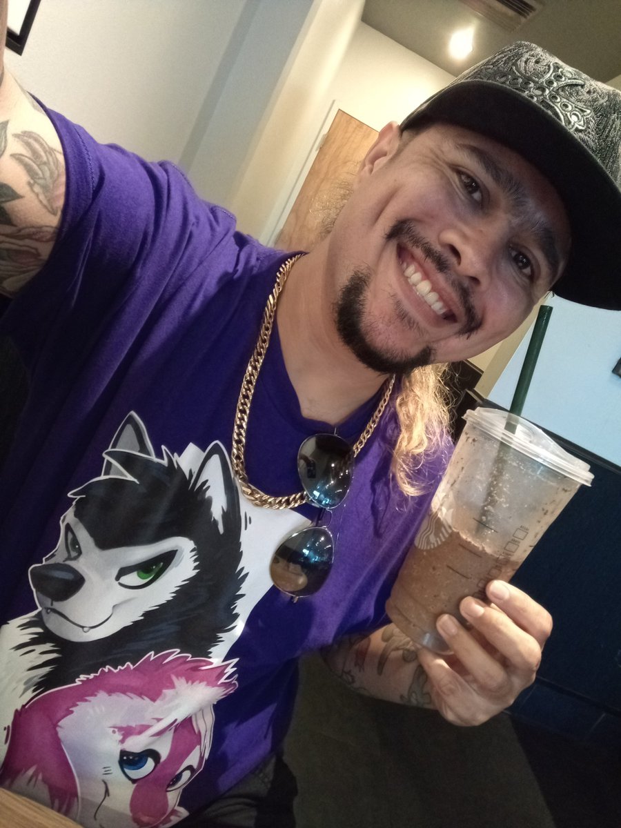 The remaining shots of me earlier today wearing <a href="/Sally_TheSeries/">SALLY - The Series</a> Tee! Had a good day after movie hour with a friend! 
#furry #furryfandom #furryartist #furries