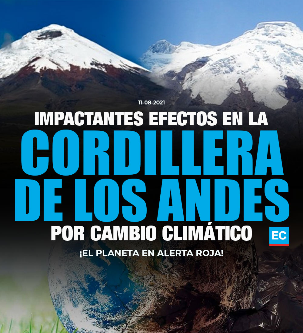 elcomerciocom's tweet photo. #ATENCIÓN | La Cordillera de los Andes en Ecuador será una de las principales afectadas por los efectos del cambio climático » https://t.co/skQrIYFH1h https://t.co/M42Wkl6J1H