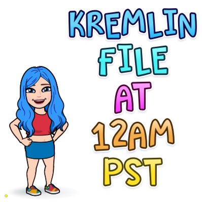 AndreaTwitmo's tweet image. #LFG #KremlinFile