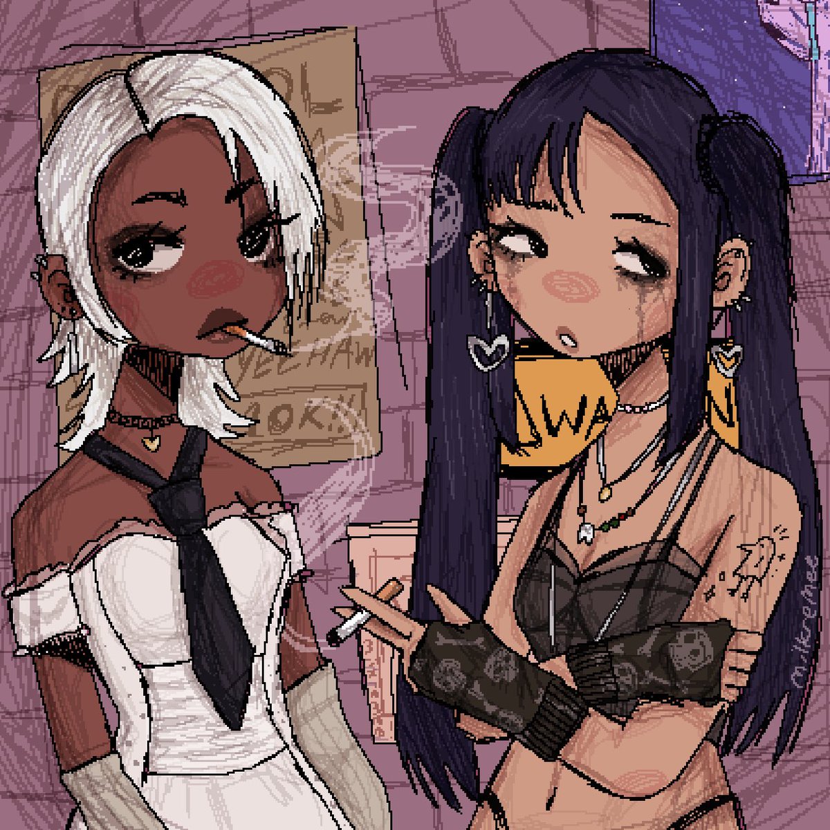 milkremee's tweet photo. i love drawing hot girls https://t.co/VLX2bORDNA