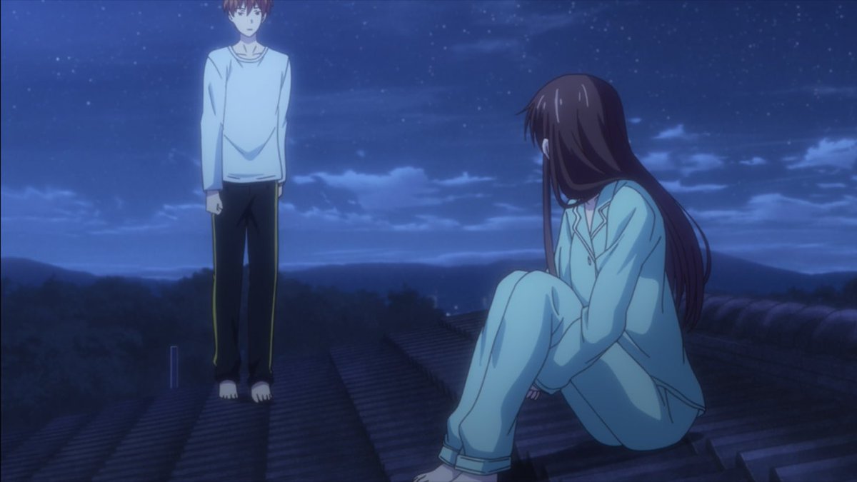 kyoruyeye's tweet photo. #KyoWeek2021 day 4: roof
i decided to do a little post for today’s kyo week prompt because both roof scenes mean so much to me <3 both roof scenes involved kyo and tohru comforting each other in some way, in means of finding the other on the roof. https://t.co/1f0fvuuBcB