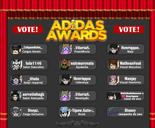 agenciadidas's tweet photo. ⭐• #AdidasAwards2021: o caminho ao tapete vermelho aproxima-se!
Última e decisiva fase da premiação liberada! Conheça abaixo nossas chapas e vote através do link nos melhores do ano!
https://t.co/XOwAEam9YT
🔰• Resultado na cerimônia de #6AnosDeHistória, 24/08, às 20h! https://t.co/pX78hHJeaP