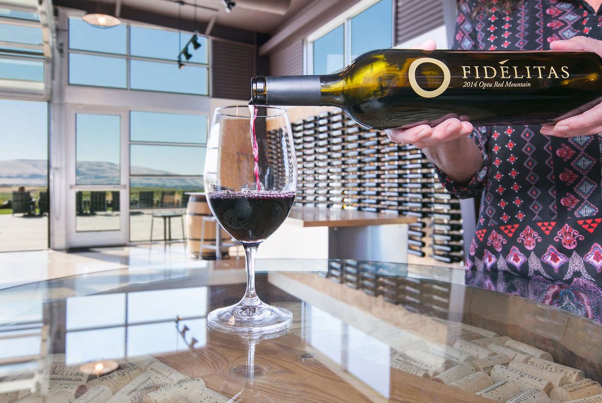 Known for their Bordeaux style blends, <a href="/FidelitasWines/">Fidelitas Wines</a> is a family-owned winery nestled atop Red Mountain in southeast Washington. Veteran winemaker Charlie Hoppes boasts more than 30 vintages in his portfolio, while staying loyal to modern-craft winemaking.