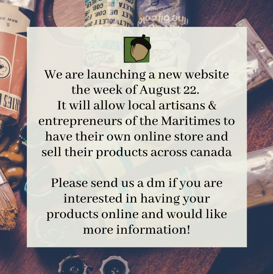 TheAcornStudio1's tweet photo. We are launching a new website the week of August 22!

Local artisans &amp; entrepreneurs will be able to have their own store to sell online.

Please send us a DM if you are interested in having your products online https://t.co/VGukrRKbYt
