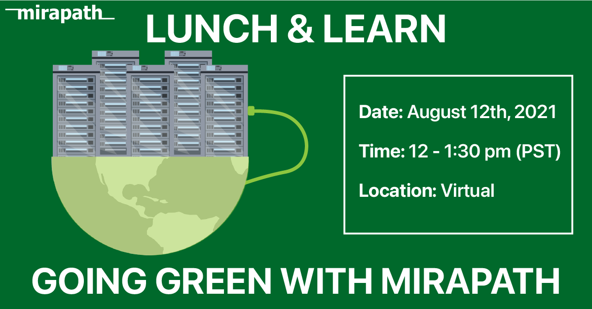 mirapath's tweet photo. It's TOMORROW! 

Join us for our sustainability-themed Virtual Lunch and Learn! We'll be joined by our friends at Opengear and Aligned to discuss sustainability in your data center.

RSVP here: https://t.co/eTnZccWJ06 https://t.co/9aadJOOZYK