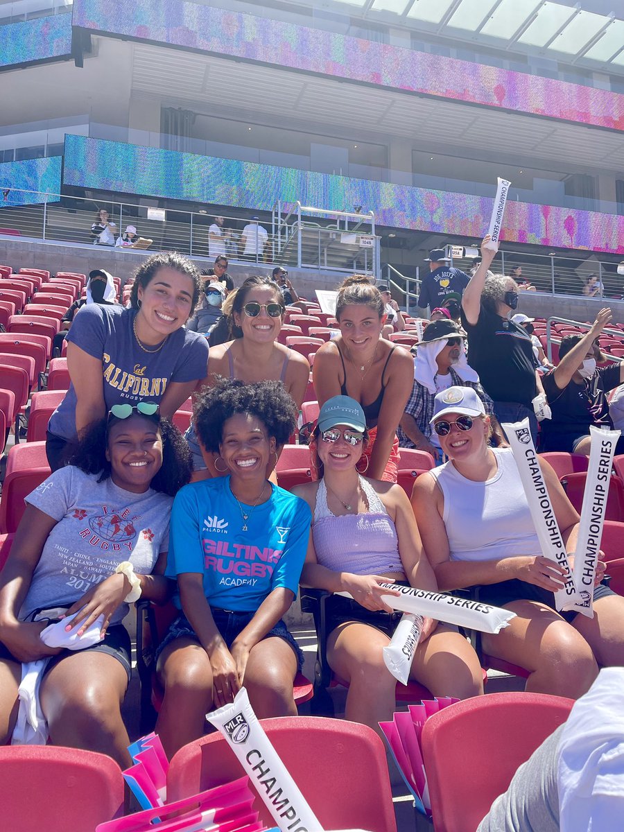 Some CWR players at the recent USMLR Championship Final in LA - Giltinis vs Rugby ATL!