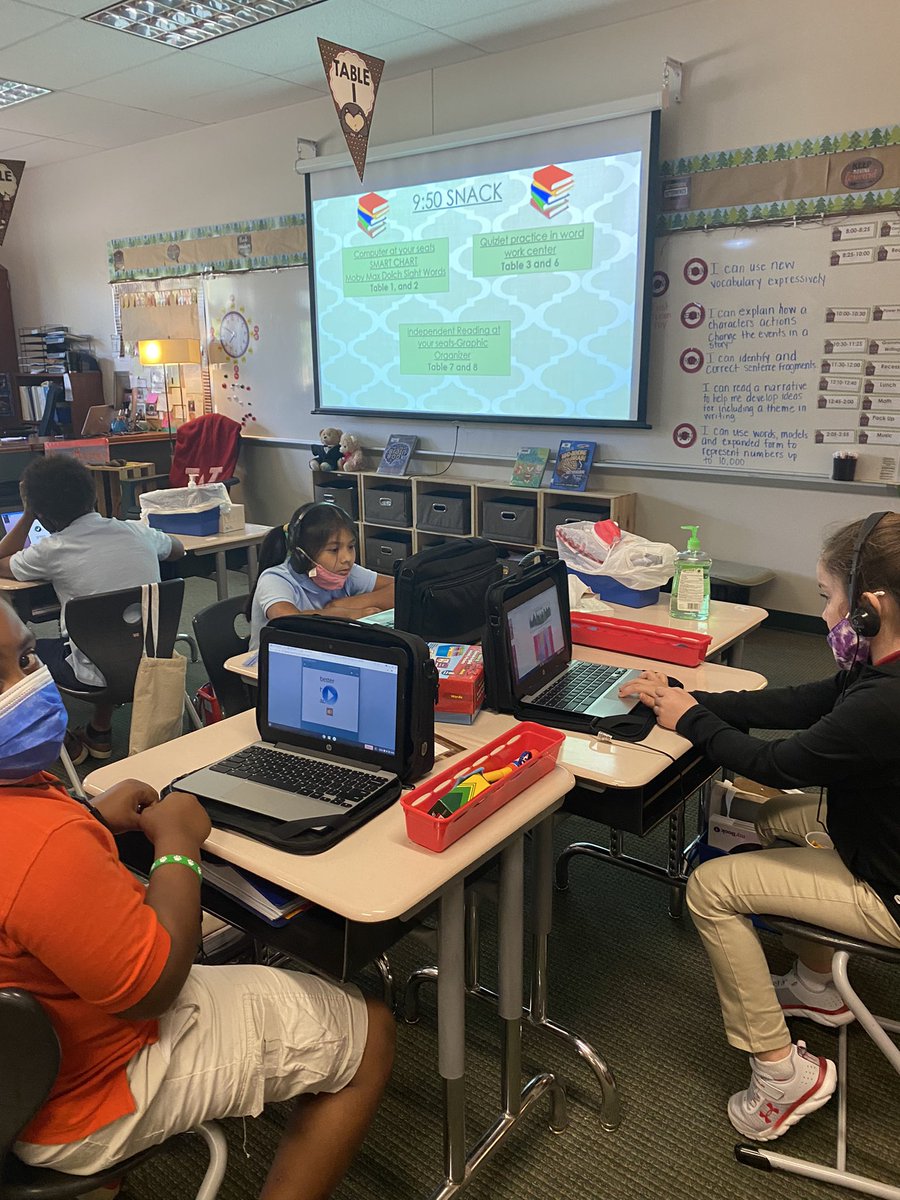 KayMurrayg3's tweet photo. These amazing third graders are doing a GREAT job in literacy centers on day 7 of school. So proud! @EES_MSDPIKE @PikeSchools https://t.co/gB2x2W4Dyk
