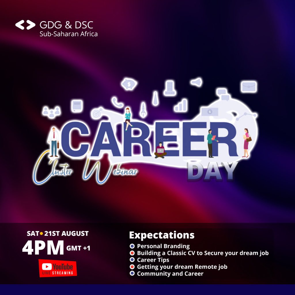 nightworkerjs's tweet photo. We are super excited to host Career day cluster jam webinar, building a classic CV to get you your dream job, getting remote job from anywhere in the whole world and more…
RSVP: https://t.co/AaZmY9F2p9 #clusterjam #careerday #webinar https://t.co/go9gKgOOXN
