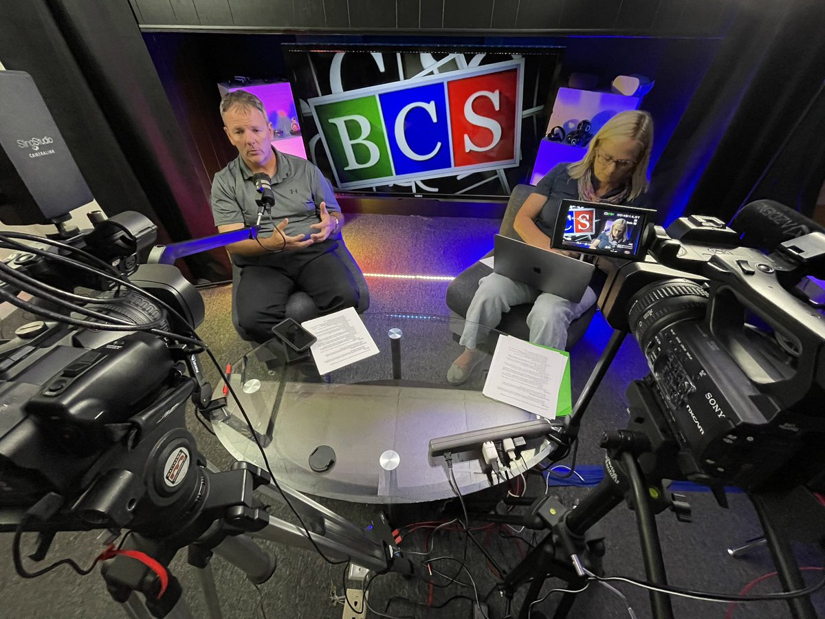 Devem's tweet image. Beaufort County Schools broadcasting a live Family Forum on August 11th! This Forum answered many questions asked by families before the new school year begins. This was live on YouTube and Facebook. @BeaufortCoSchNC @CheezSupe #BacktoSchool2021
