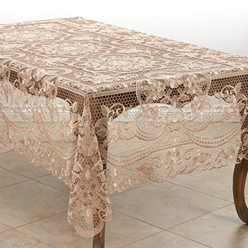 StylesiloveCom's tweet photo. Fennco Styles Exquisite All Over Floral Lace Tablecloth - Ecru Table Cover for Home Decor, Dining Room, Banquets, Wedding and Special Occasion $367.99 https://t.co/YfyQaPN0Ie https://t.co/5H83URbsbF