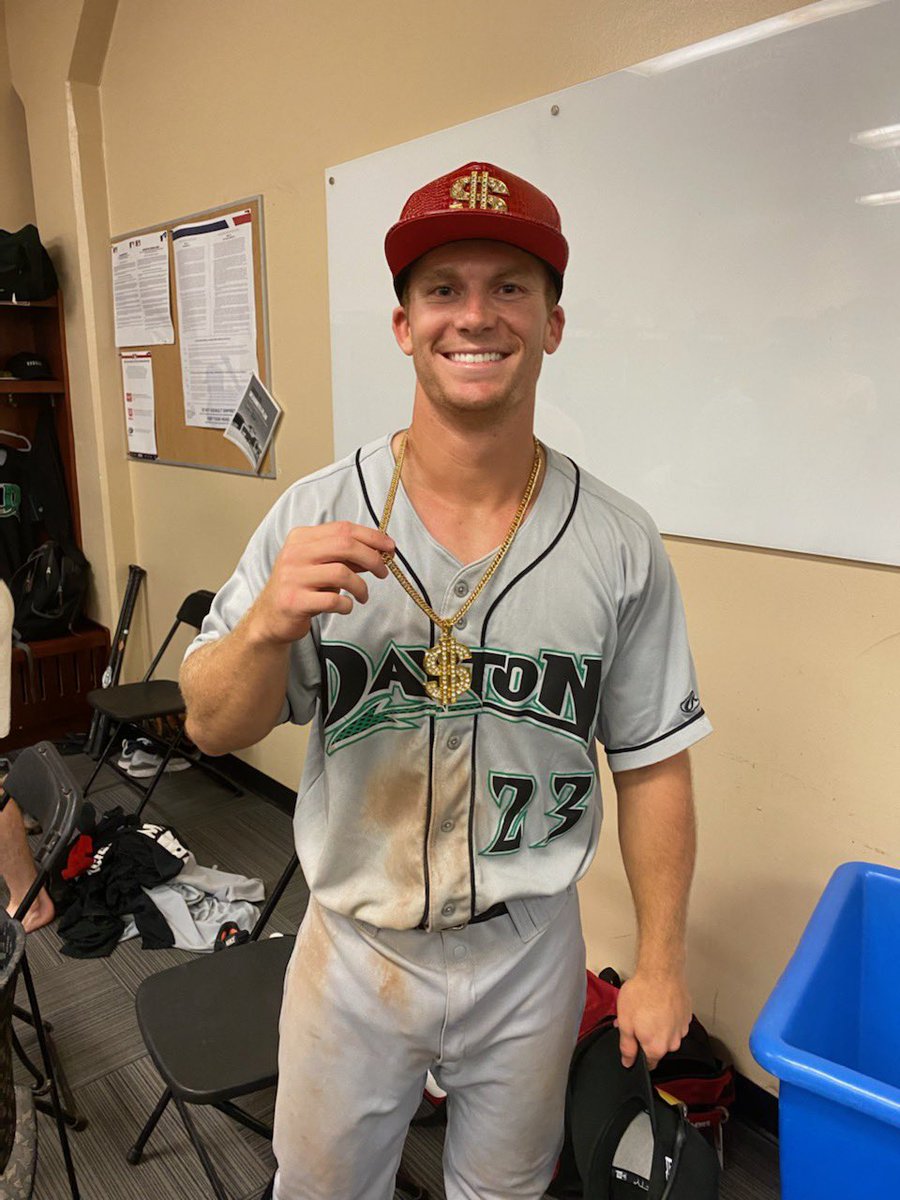 DragonsBaseball's tweet photo. Just going to leave this here #GoldChainChamp https://t.co/HB8Ot1pJsO