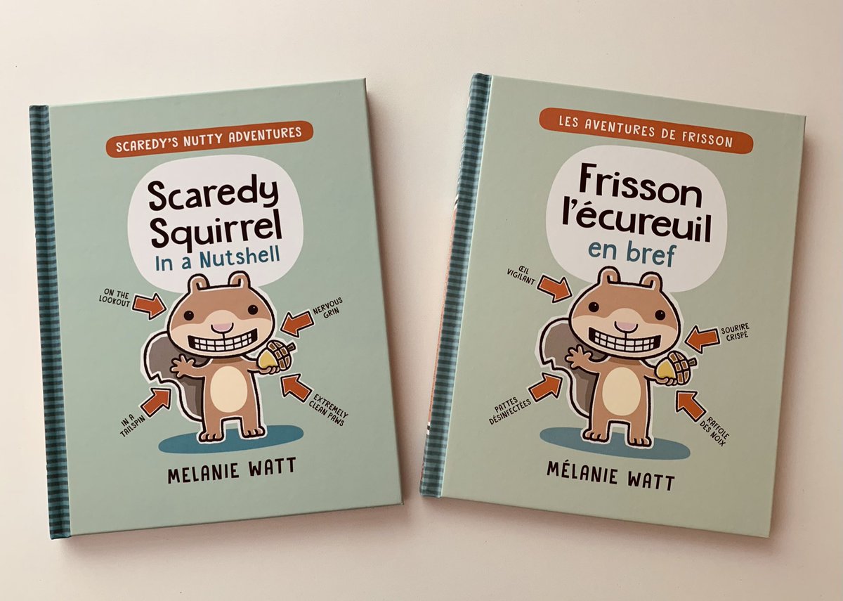 Scaredy’s Graphic Novel 1!
Scaredy Squirrel in a Nutshell &amp; Frisson l’écureuil en bref <a href="/RHKidsGraphic/">Random House Graphic</a> <a href="/TundraBooks/">Tundra Books</a> <a href="/Scaredybooks/">Melanie Watt</a> <a href="/iamscaredy/">Scaredy Squirrel</a>