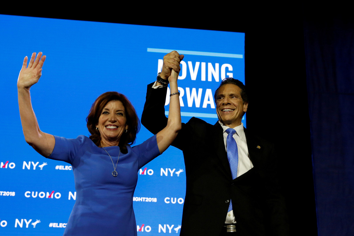 For years, Kathy Hochul praised creepy Andrew Cuomo as a protector of women