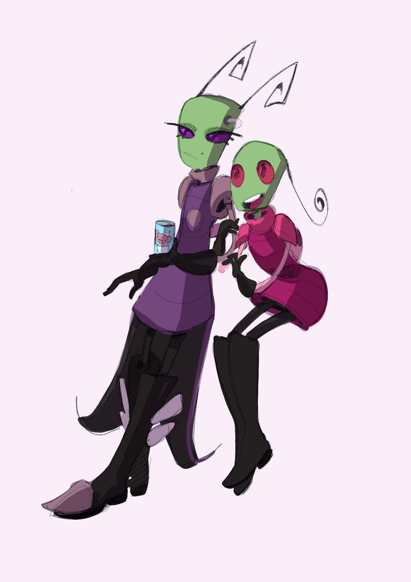 Divin_Thanatos's tweet photo. #invaderzim the girls #tak #invadertak #tenn #invadertenn #tatr #irken https://t.co/cObb6lc9bm