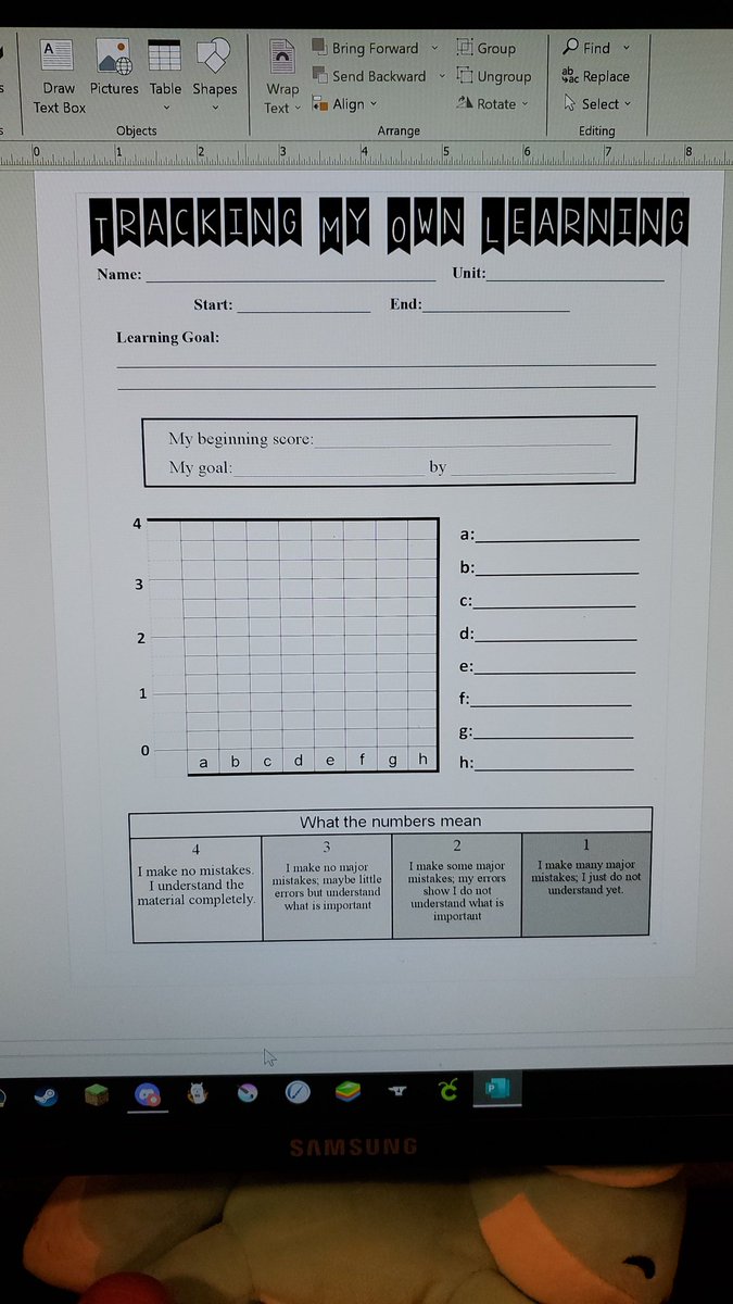 Got super inspired after some awesome PLC meetings today! Making some progress monitoring sheets for my students to take the wheel of their learning! Why do I love making data sheets and papers for my class? ♡