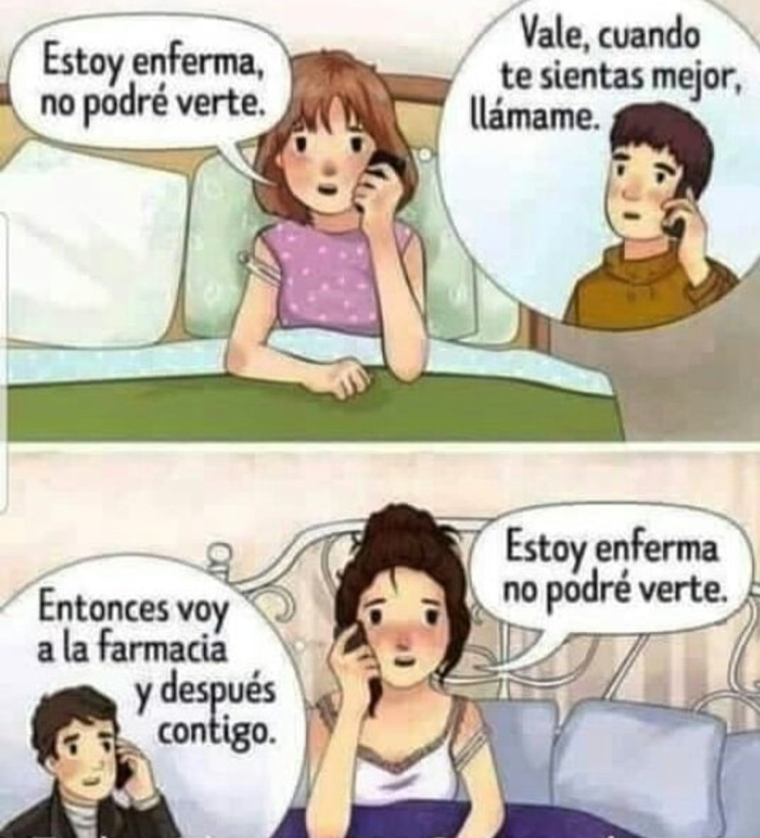 No todos los hombres son iguales. Hay quienes en la enfermedad huyen y  otros permanecen., image size:1073x1184