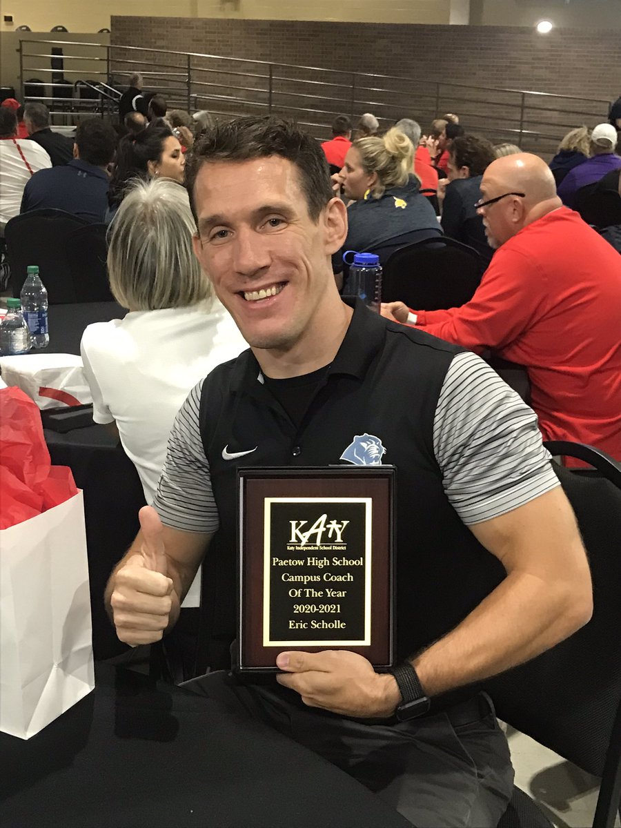 We are so proud of <a href="/jollyscholle/">Eric Scholle</a> our PHS Coach of the Year!! 💙💙