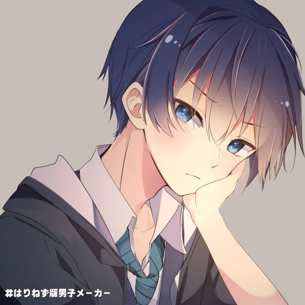 頬杖のtwitterイラスト検索結果