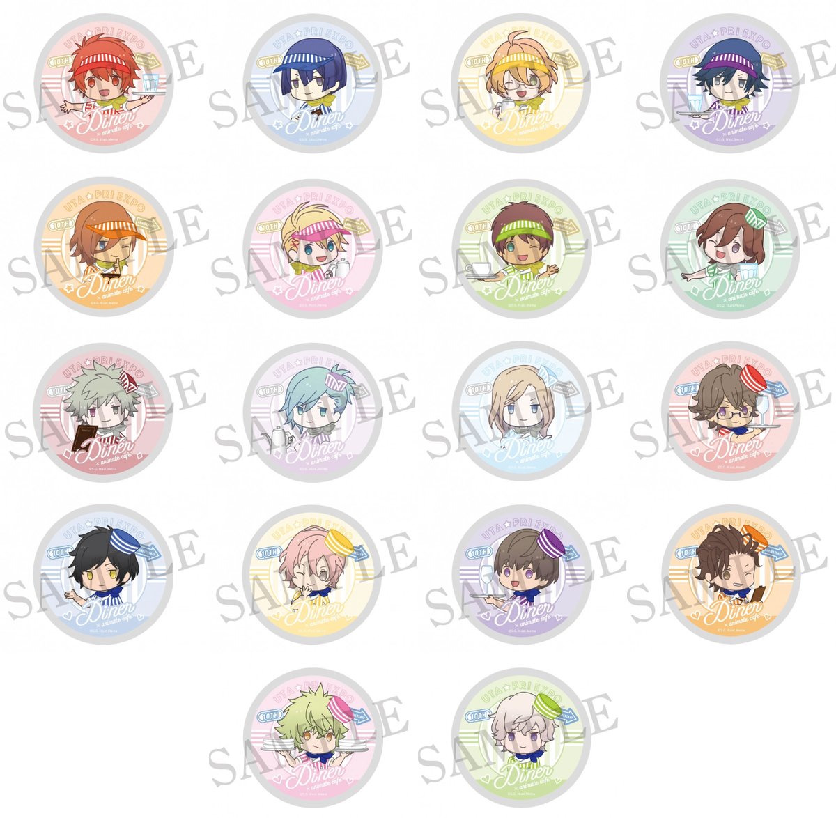 うたプリ マジlove新作速報r アニメイトオンラインで予約開始 うたの プリンスさまっ Uta Pri Expo 10th Anniversary 缶入りクッキー アニメイトカフェ 21年9月中旬発売予定 T Co Ivrlujn9fp T Co Ru48kkkpvx