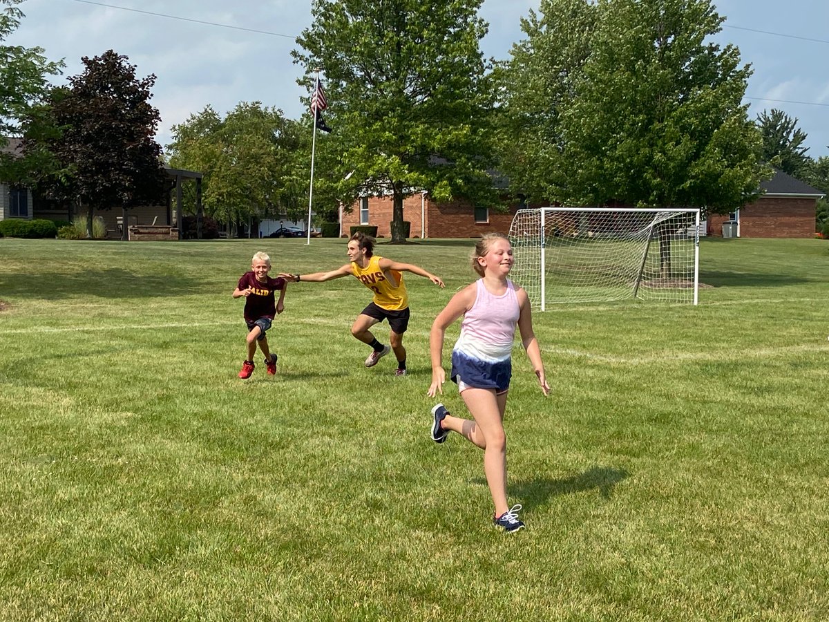 WildcatTFXC's tweet photo. Cat Pack is Back!  Tues. the athletes had a blast learning technique, proper warmup, and of course a game of Sharks and Minnows to wrap up a great night. 

It’s still not too late to join these 25 athlete. The next Cat Pack is tomorrow at 4-5pm behind the HS. #CatPack #RunKalida https://t.co/jerTMbffZb