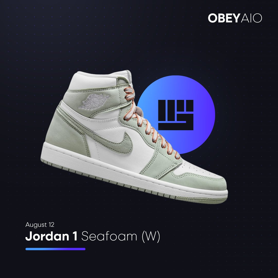 Another Jordan 1 colorway for the ladies, who needs to secure their pair? 🤔

Wait no longer with ObeyAIO ✨